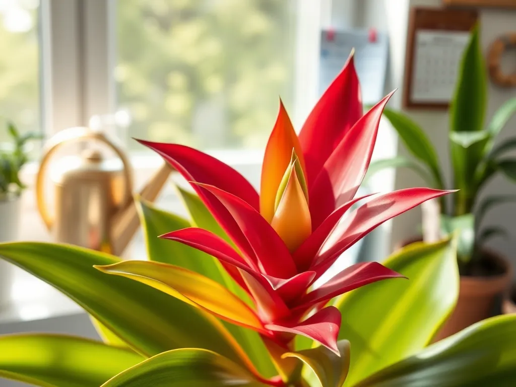 Kwiat bromelia – co ile podlewać?