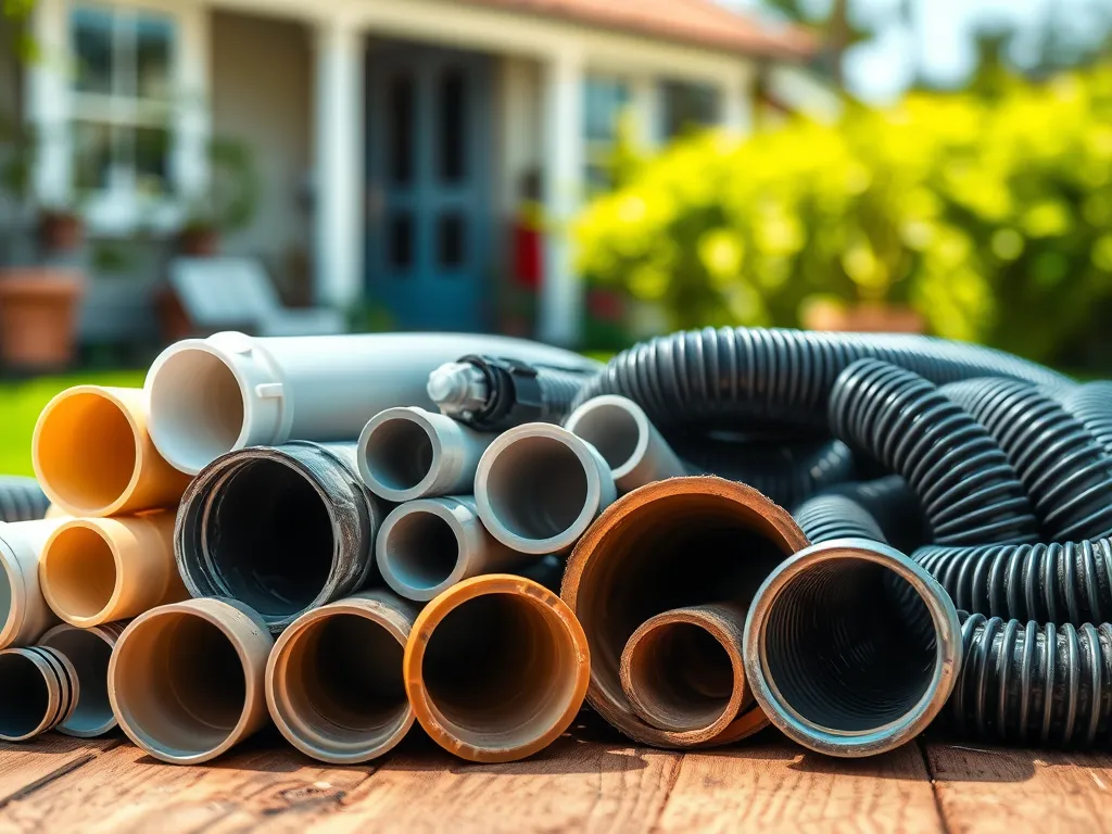 Jakie rury do odprowadzenia wody z rynien?