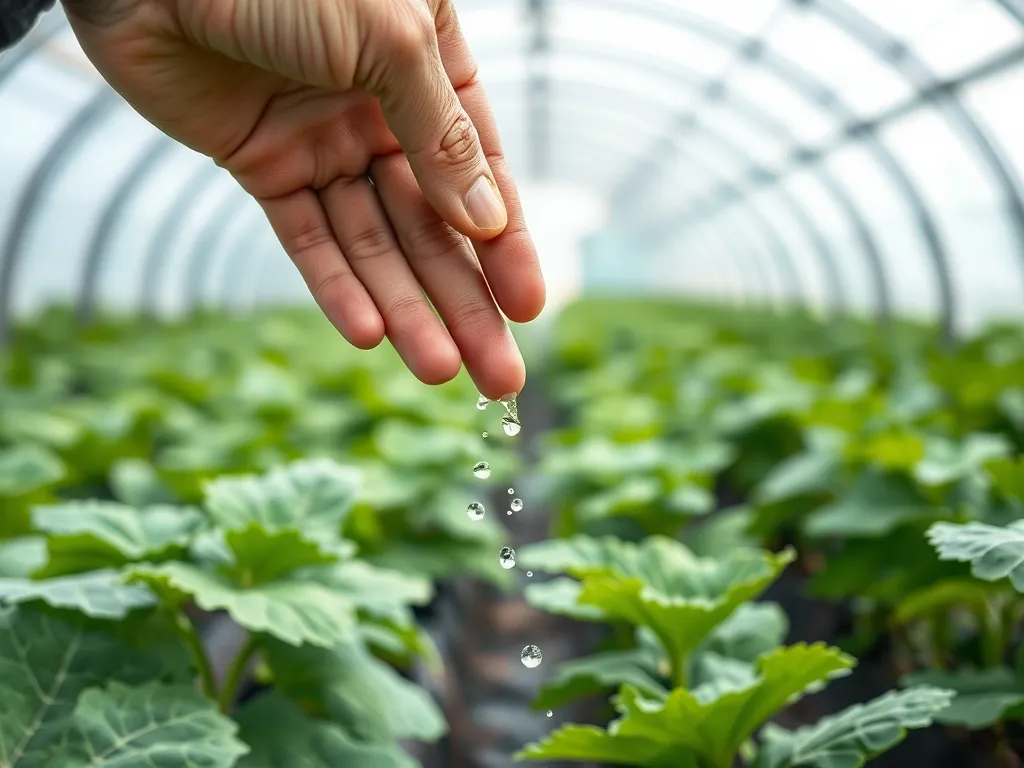 Jak często podlewać ogórki w tunelu?