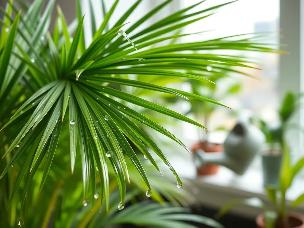 Jak często podlewać palmę?