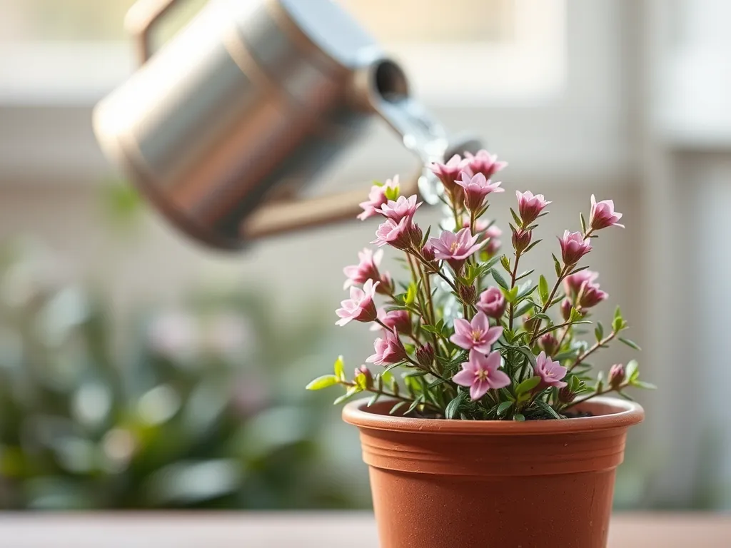 Jak często podlewać wrzosy w doniczce?