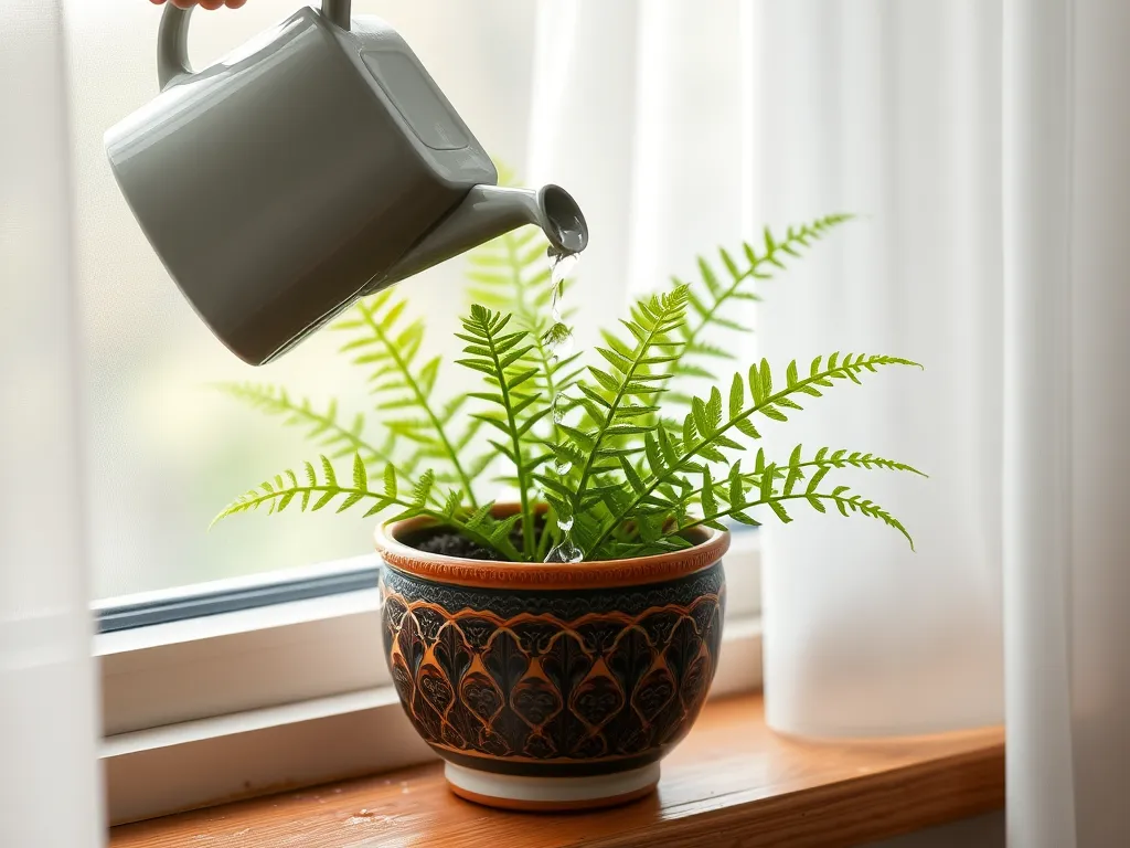 Jak podlewać paprotkę?