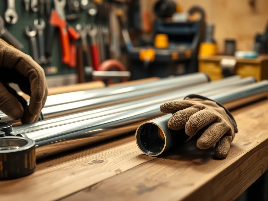 Jak zamontować rury do kozy?