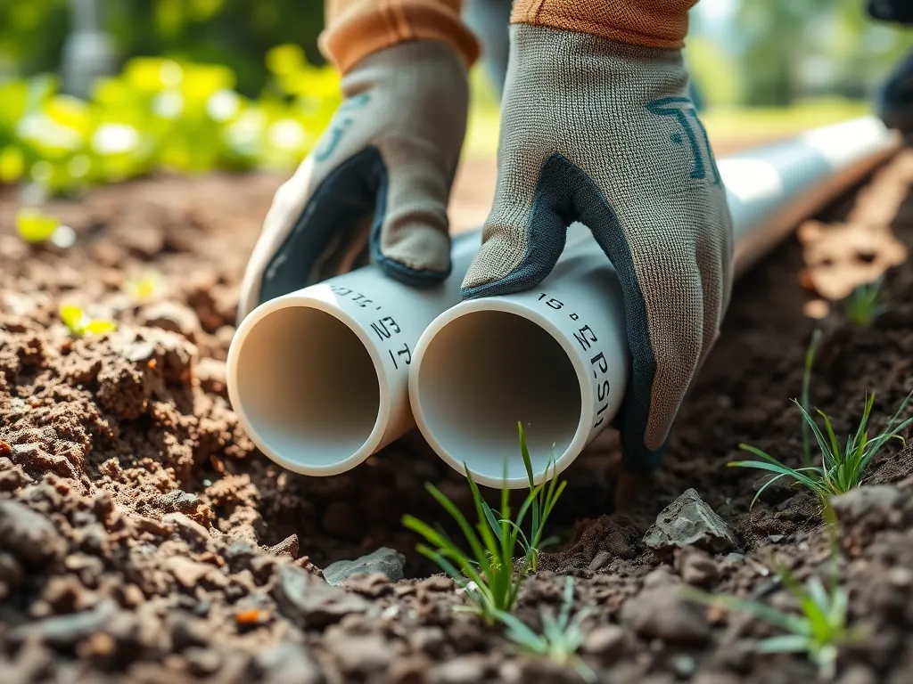 Jak łączyć rury PE do wody w ziemi?