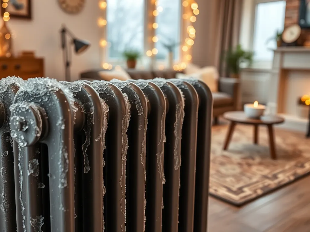 Dlaczego grzejnik jest zimny na dole?