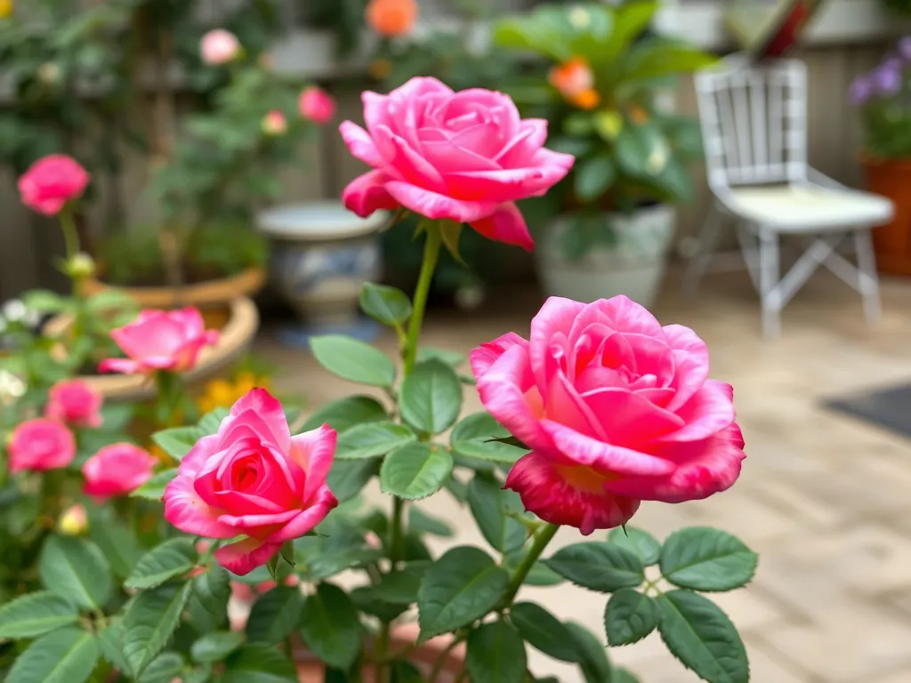 Jak pielęgnować róże w doniczce?