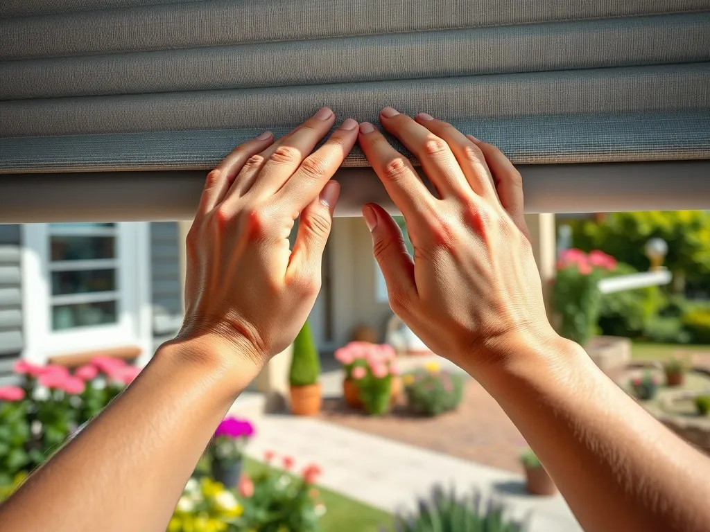 Jak opuścić rolety zewnętrzne ręcznie? Praktyczny przewodnik