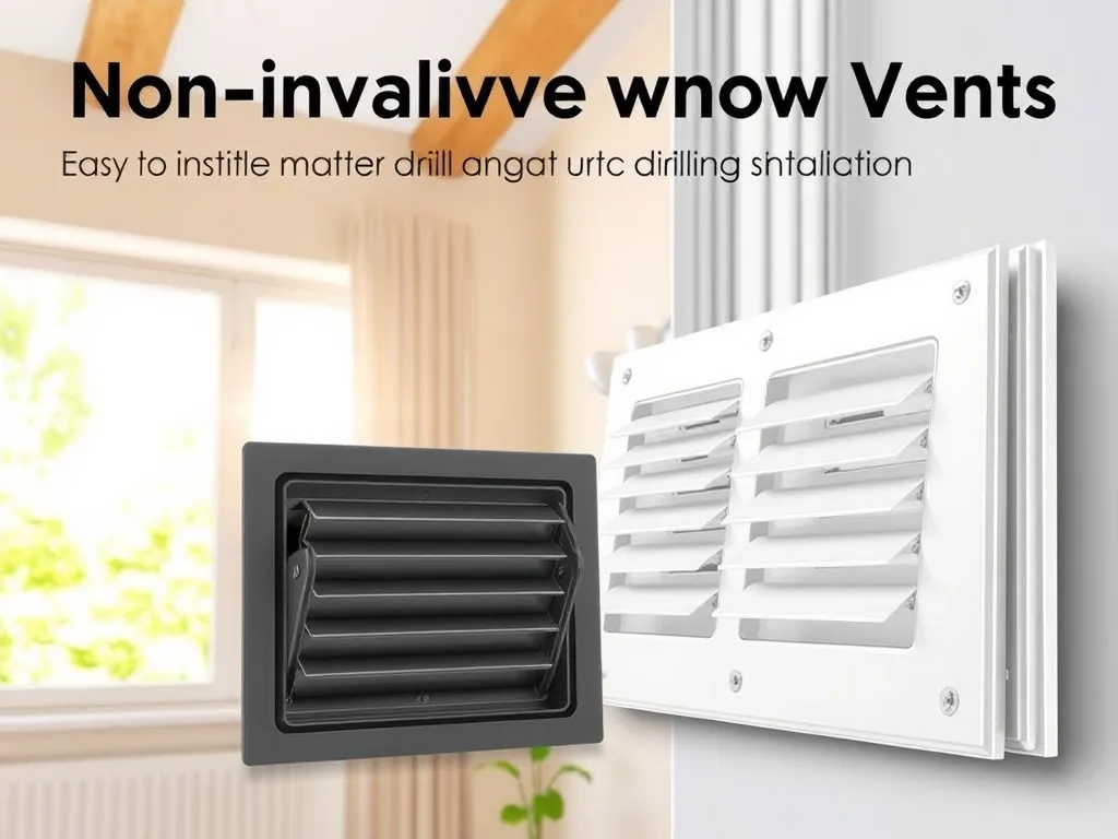 Nawiewniki okienne bez wiercenia – zalety i montaż w praktyce