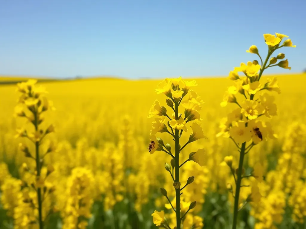 Rzepak – kiedy kwitnie i jakie ma znaczenie dla pszczół?