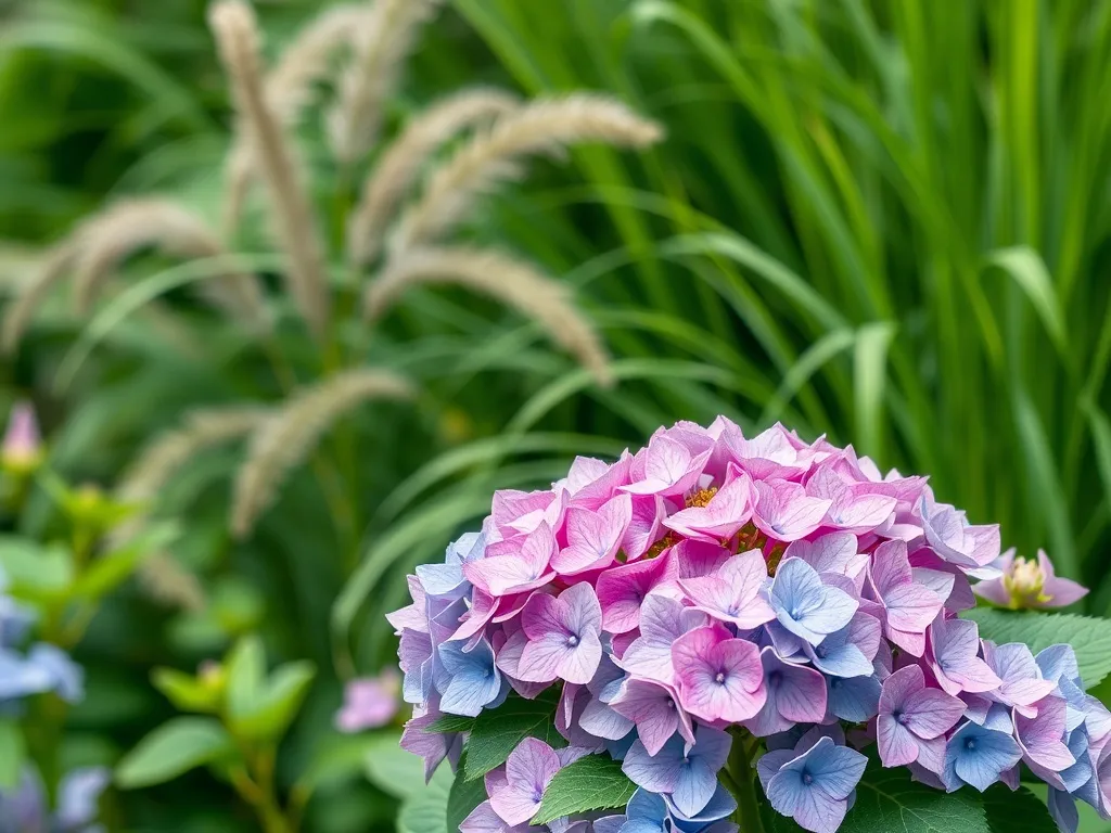 Szpaler z hortensji i traw – jak stworzyć piękną aranżację w ogrodzie?