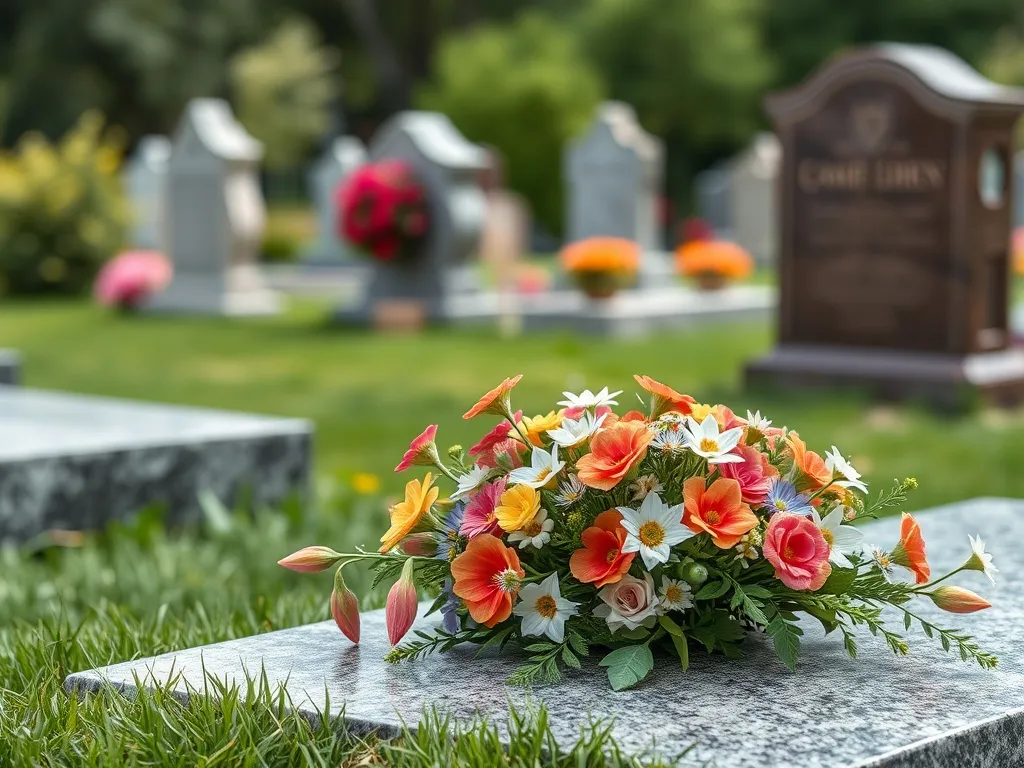 Sztuczne kwiaty jak żywe na cmentarz – idealne dekoracje na grób