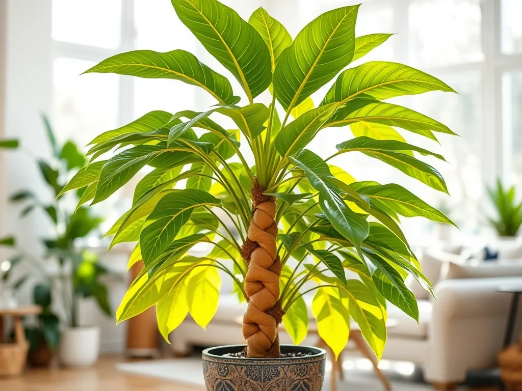 Kwiat pachira – jak pielęgnować, aby pięknie rosła?