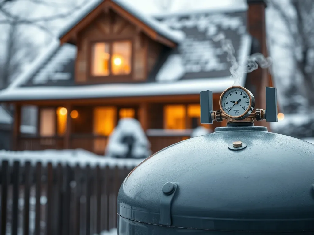 Zbiornik na gaz 2700 – na ile wystarcza przy ogrzewaniu domu?