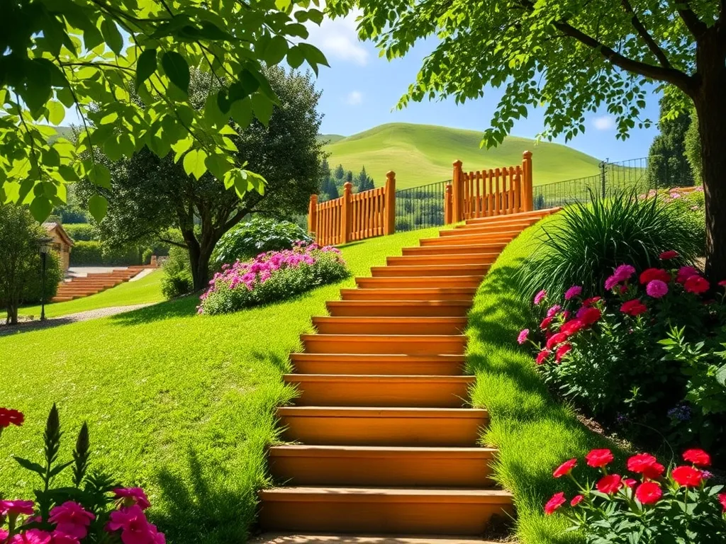 Jak zrobić schody na skarpie? Najlepsze rozwiązania i materiały