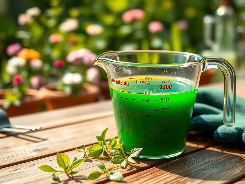 Ile Roundupu na 1 l wody? Prawidłowe proporcje i dawkowanie