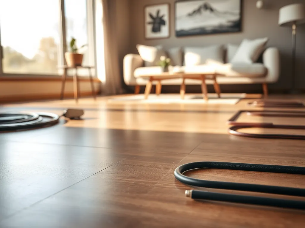 Czym zalać ogrzewanie podłogowe?