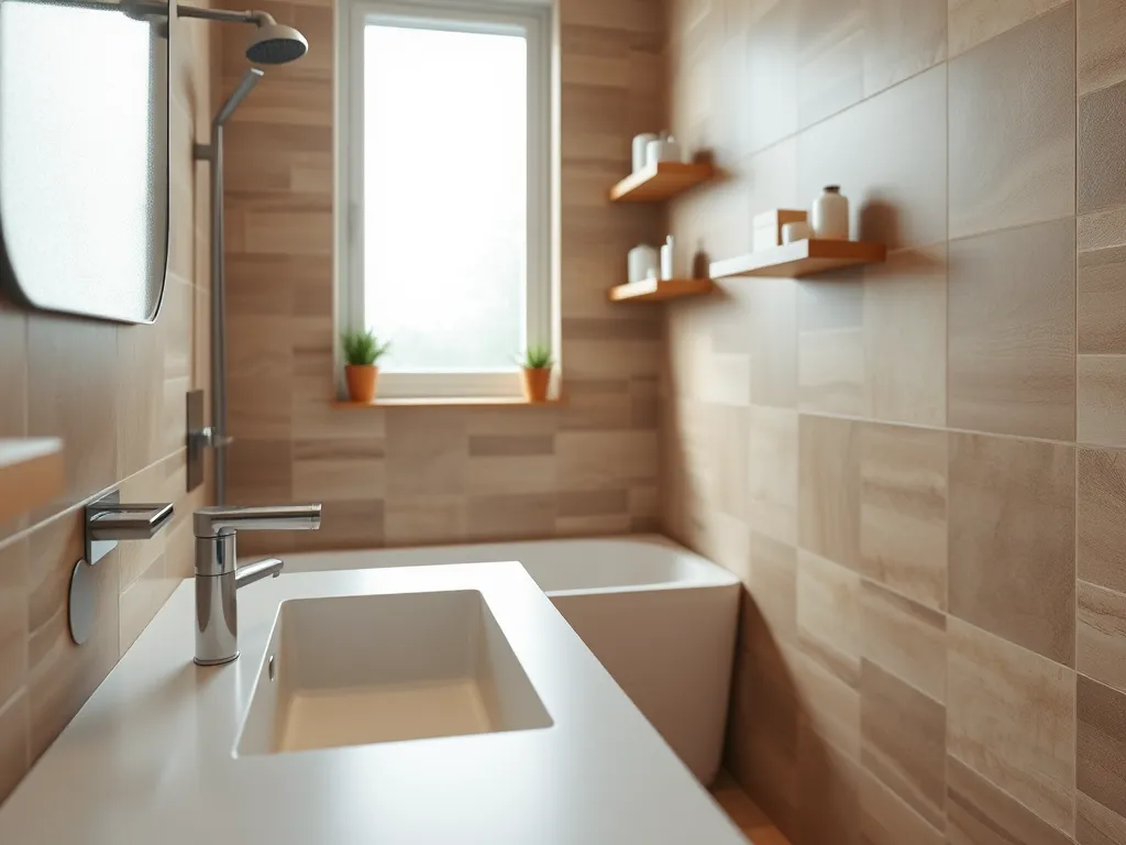 Jak ukryć rury w małej łazience?